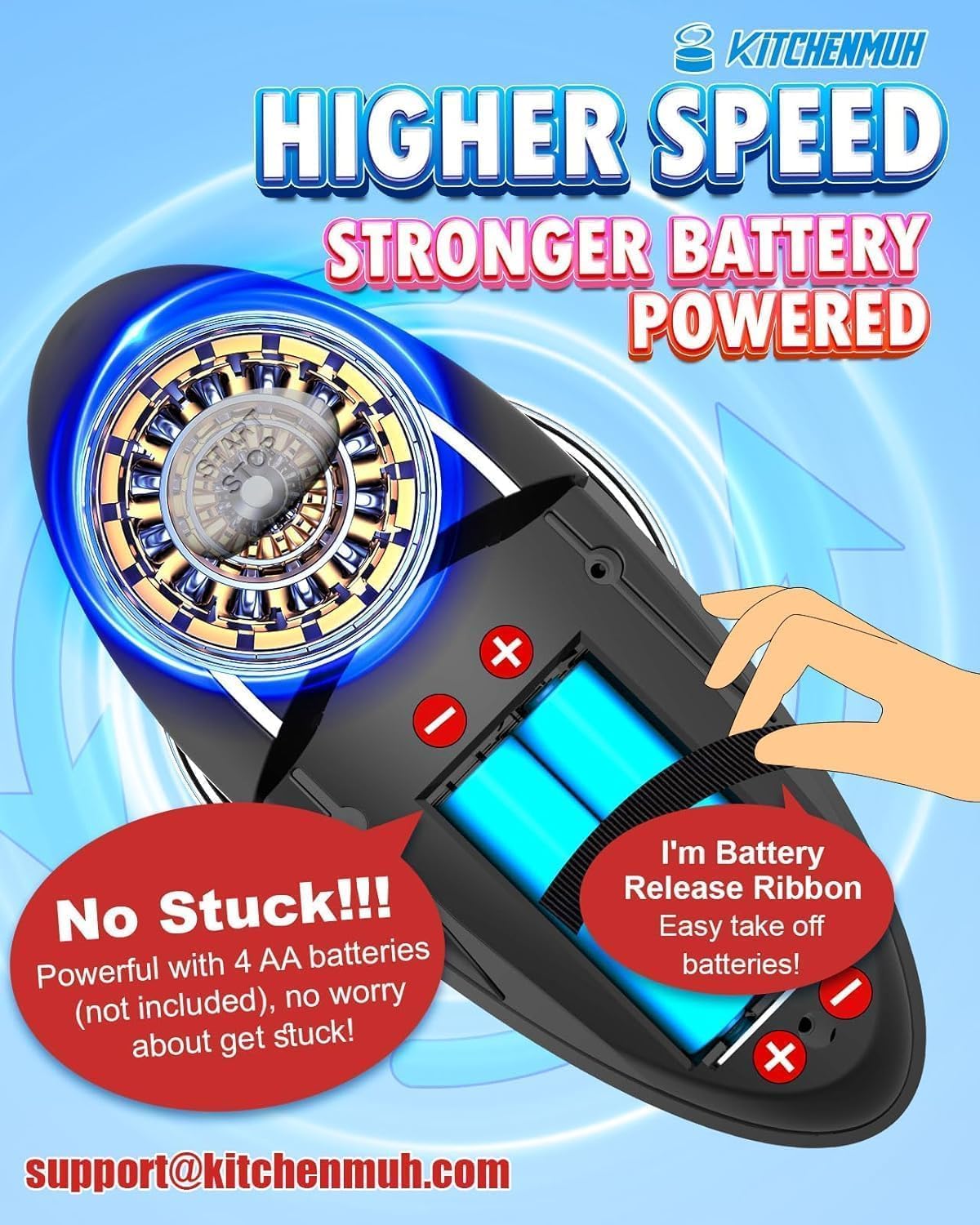 One Touch Electric Can Opener