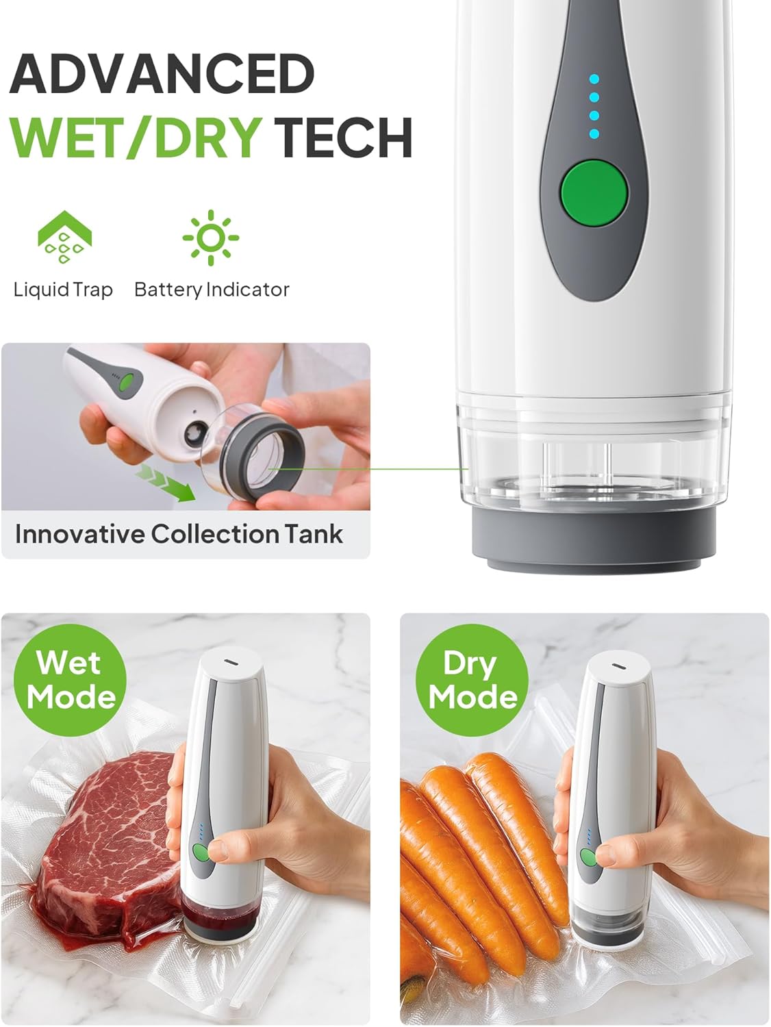 Handheld Portable Vacuum Sealer