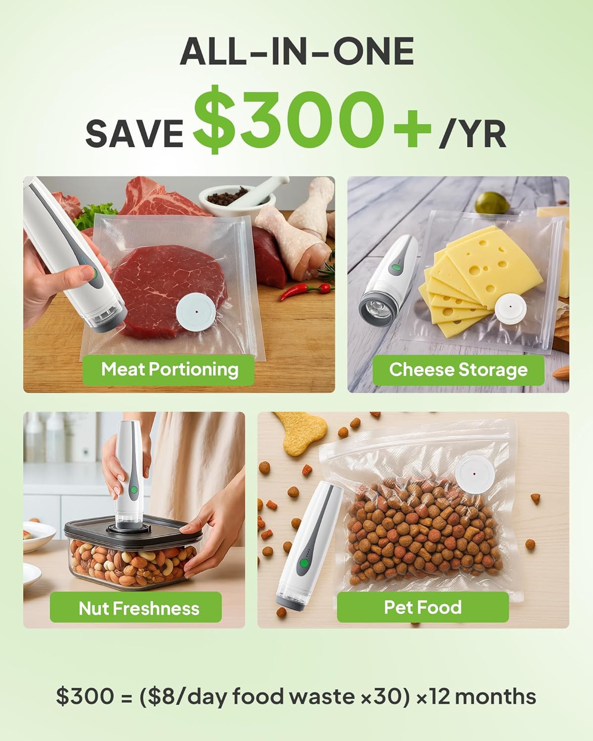 Handheld Portable Vacuum Sealer