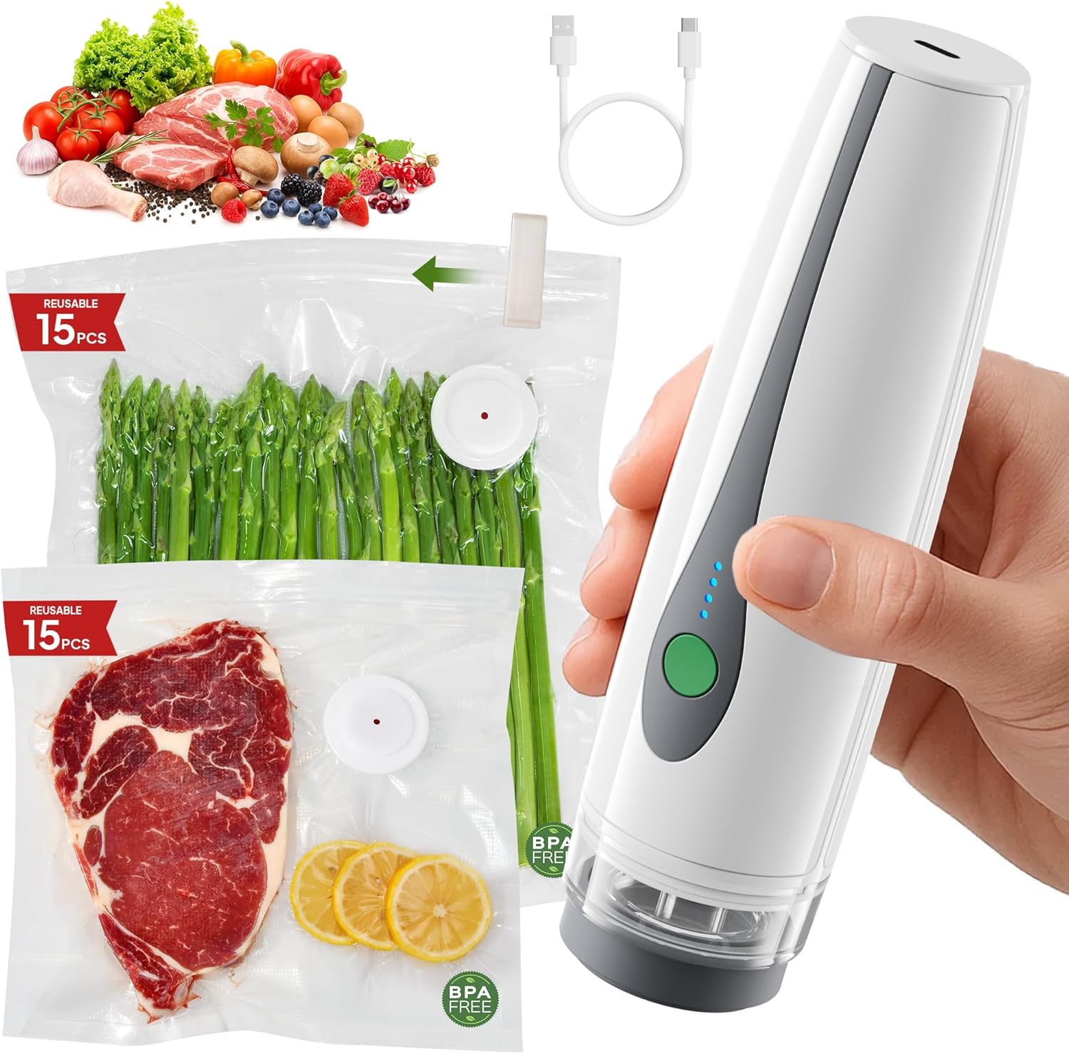 Handheld Portable Vacuum Sealer
